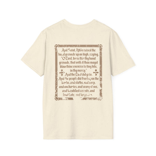 Holy Hand Grenade double-sided t-shirt