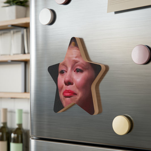 I'm a Christmas Star wooden ornament