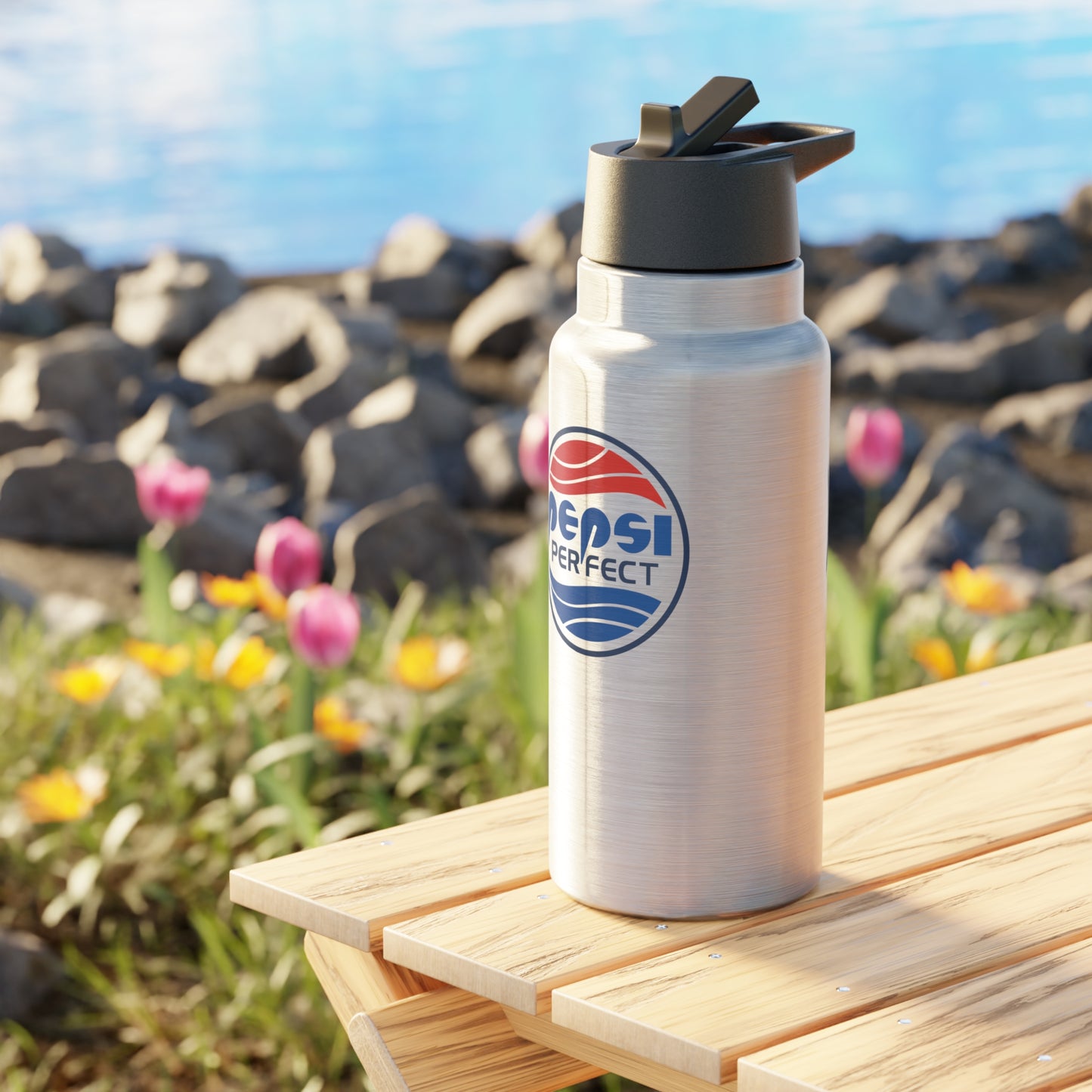 Future Perfect Cola metallic tumbler