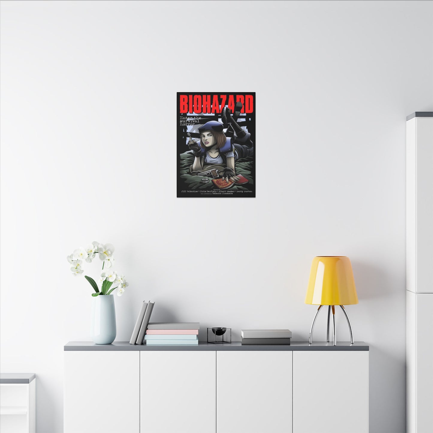 Resident Fiction 16" x 24" canvas print