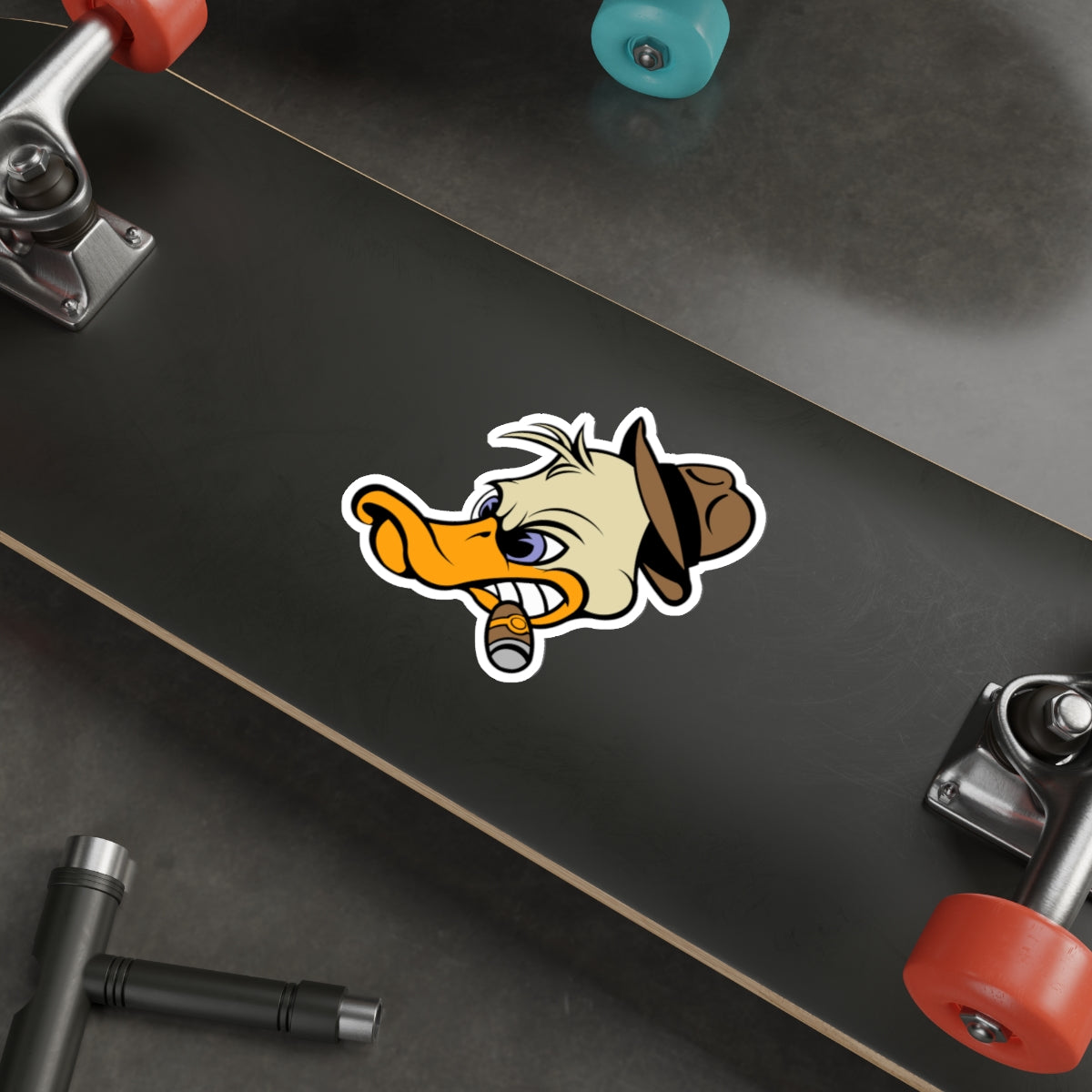Howard Horsepower vinyl sticker