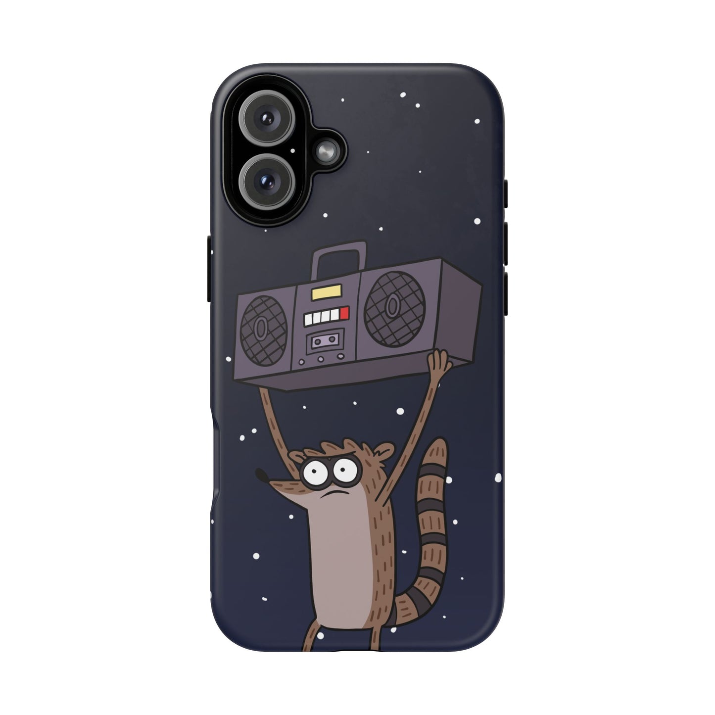 Rigby Boombox iphone case