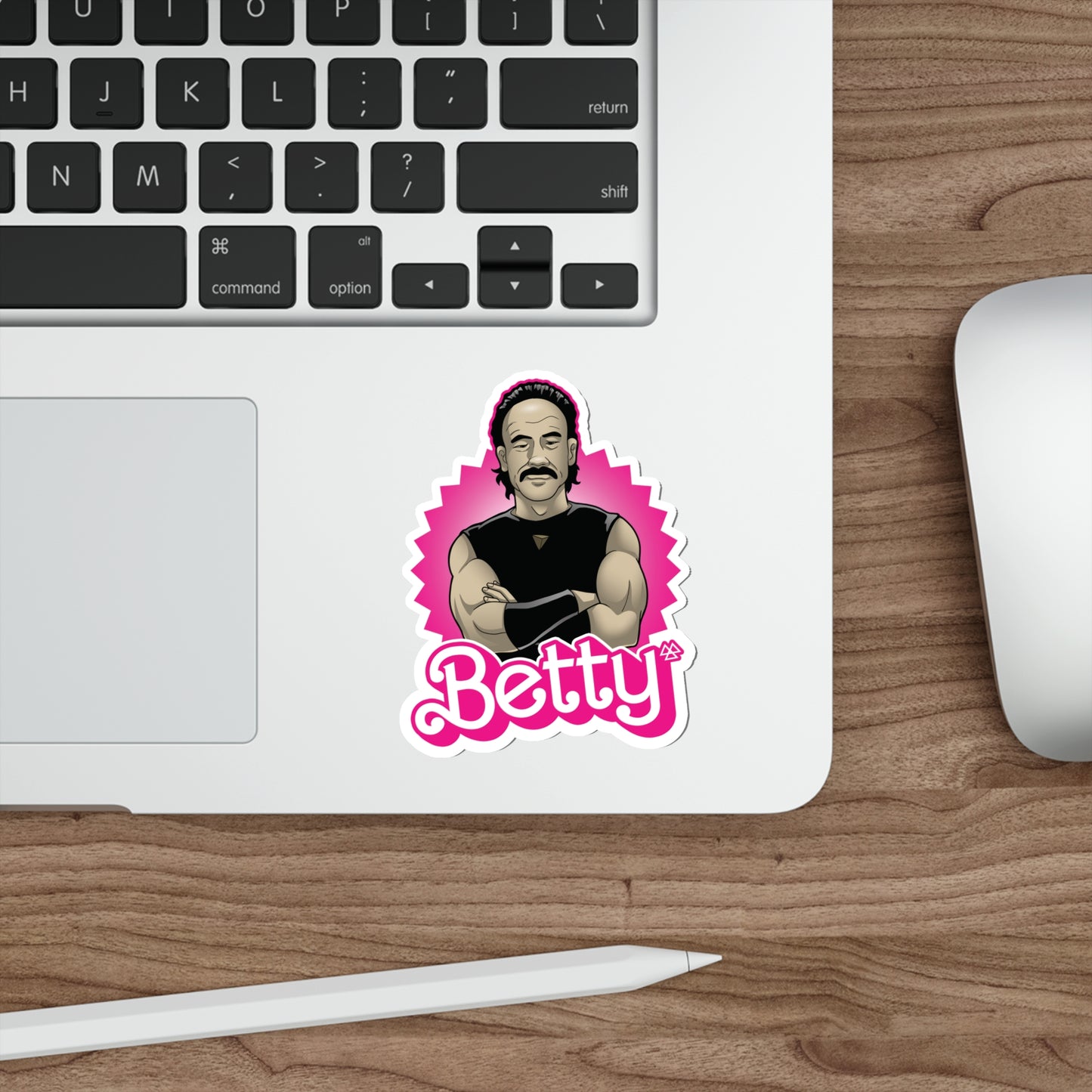 Betty Doll vinyl sticker