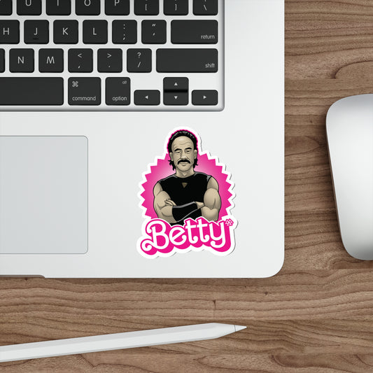 Betty Doll vinyl sticker