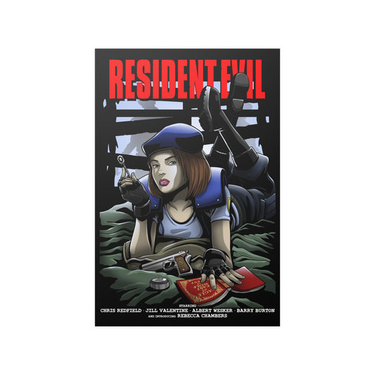 Resident Fiction 24" x 36" satin poster