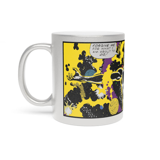 Forgive Me metallic mug