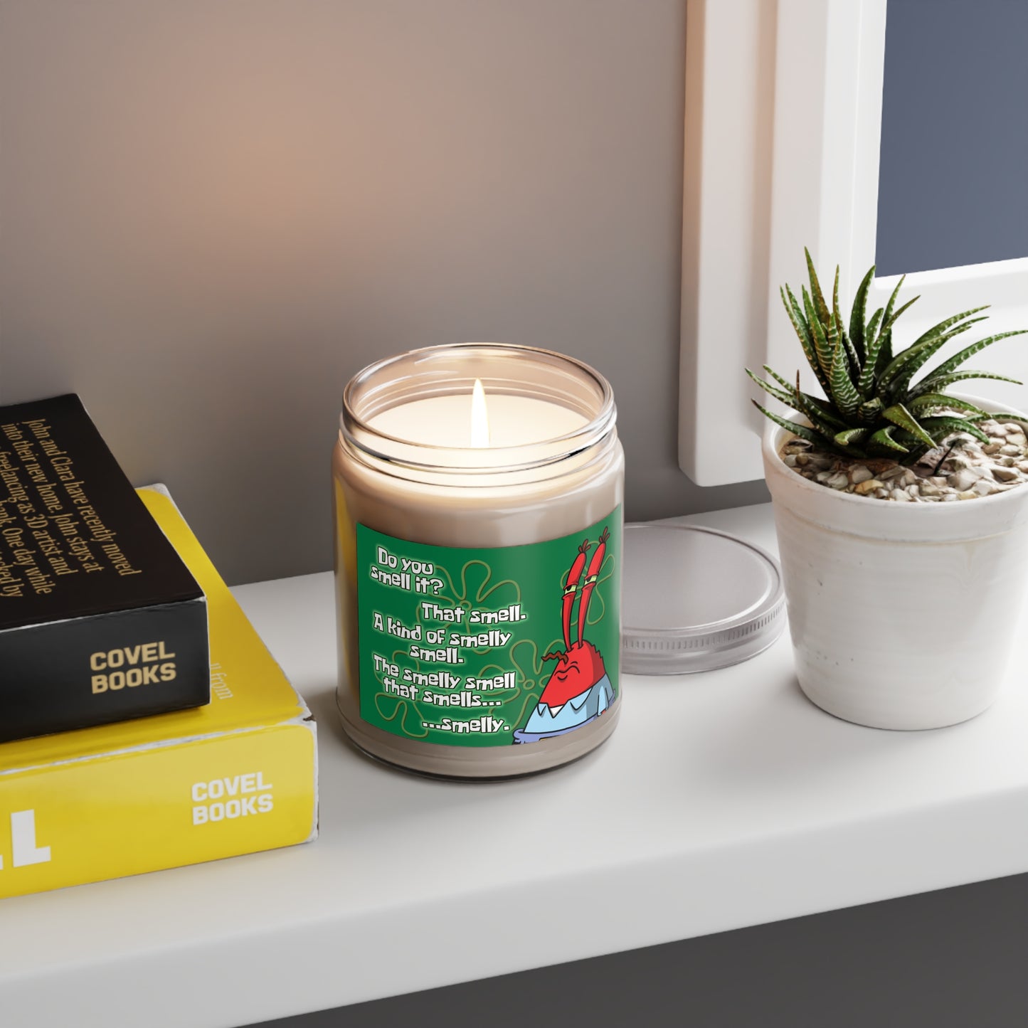 That Smelly Smell scented candle