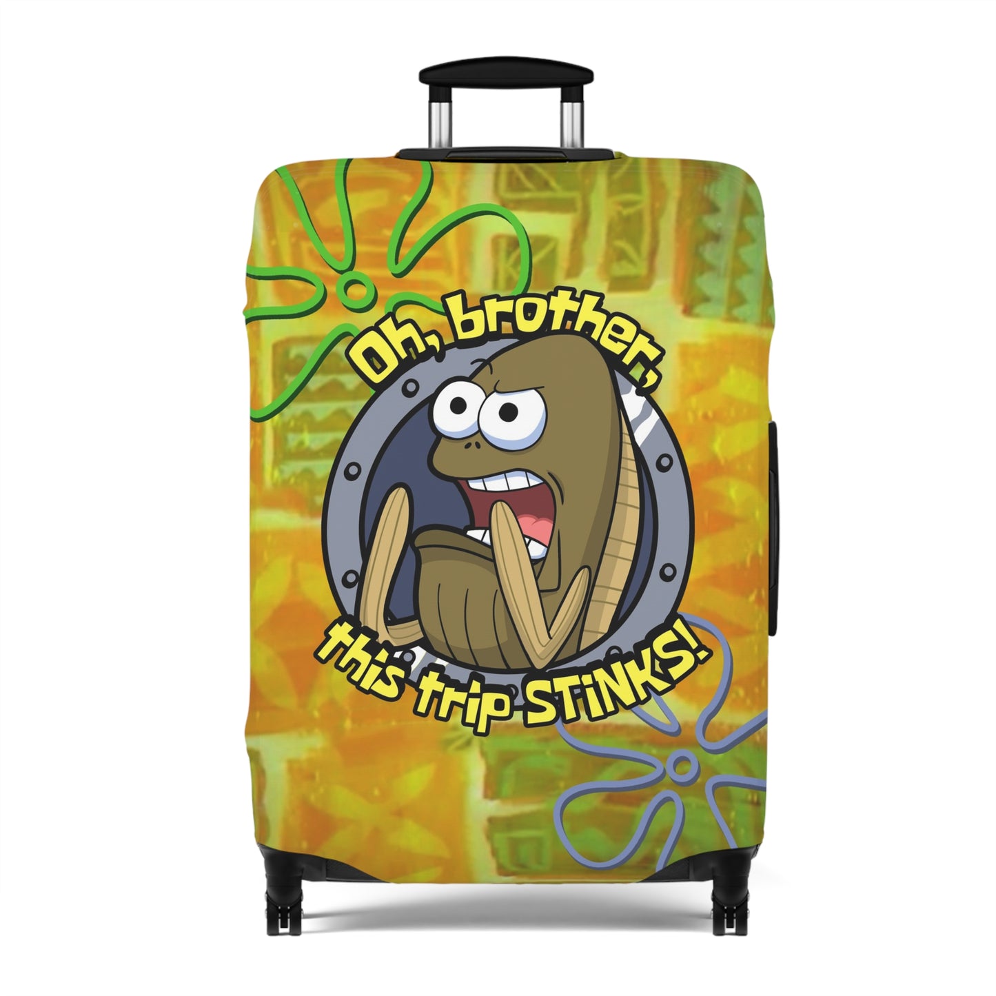 Oh Brother, This Trip Stinks! luggage cover