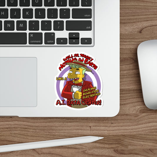 Springfield Data Center vinyl sticker