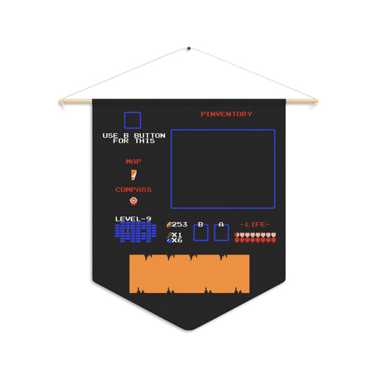 Pixel Hero Pinventory Pennant