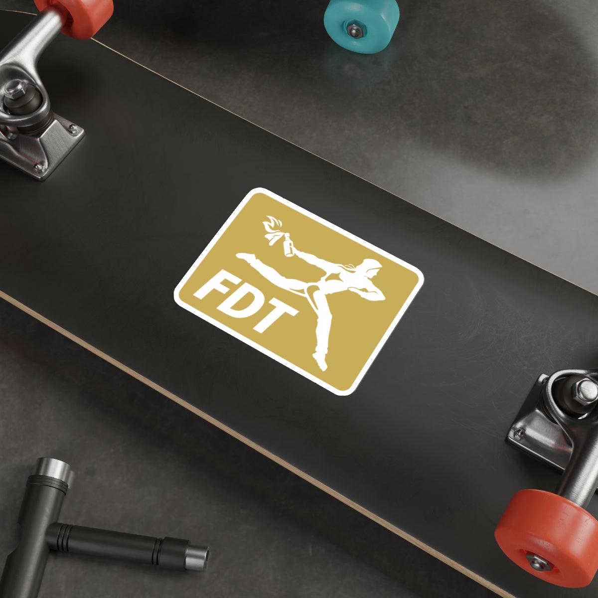 FDT vinyl sticker