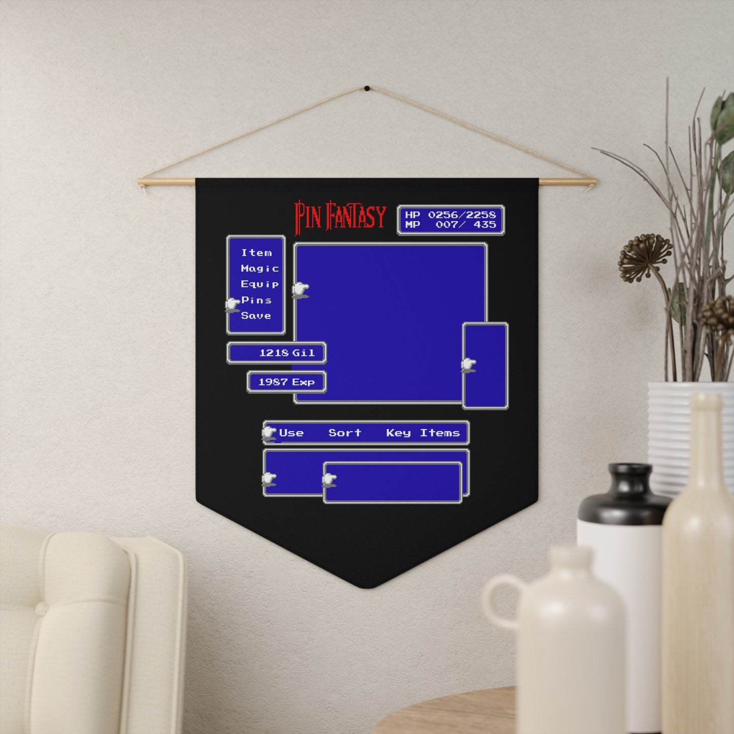 Pin(al) Fantasy Pinventory Pennant