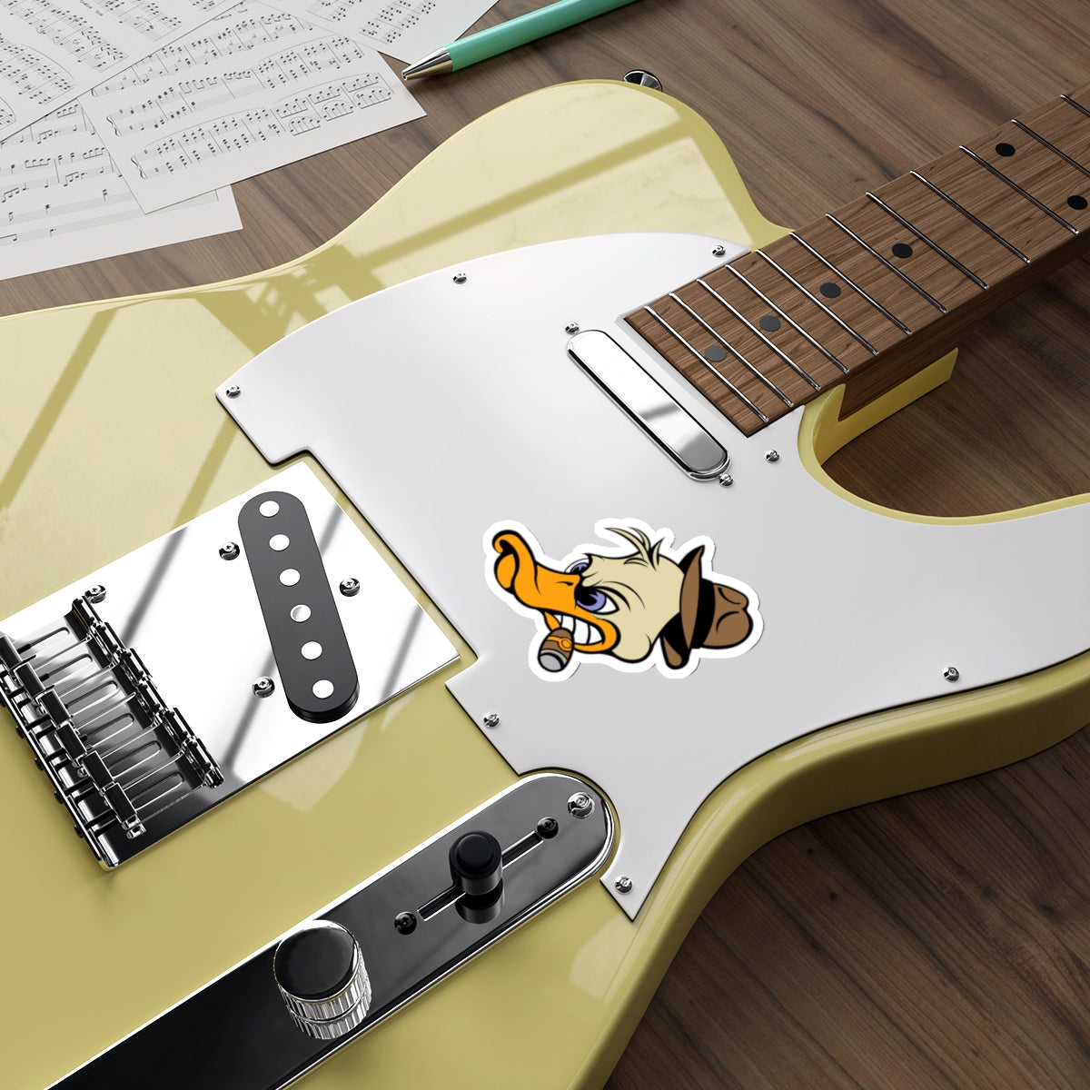 Howard Horsepower vinyl sticker