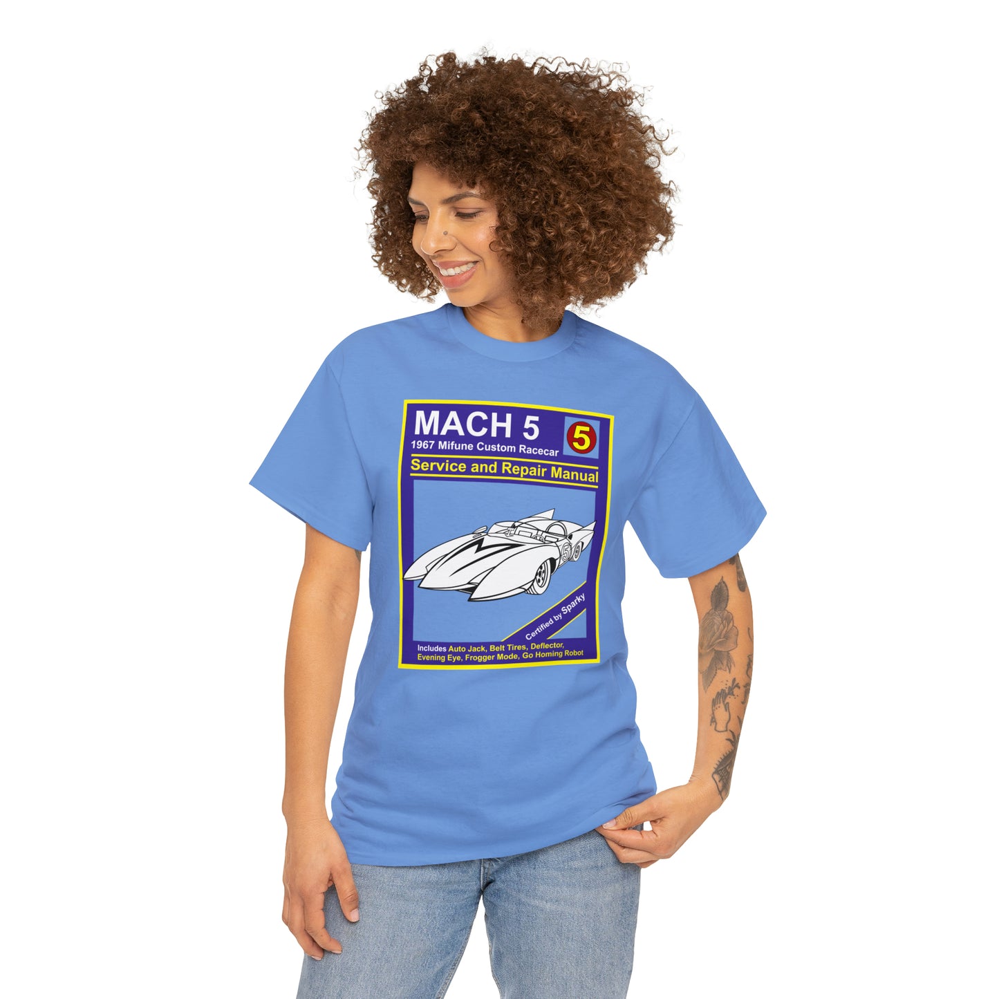 Mach 5 Repair manual t-shirt