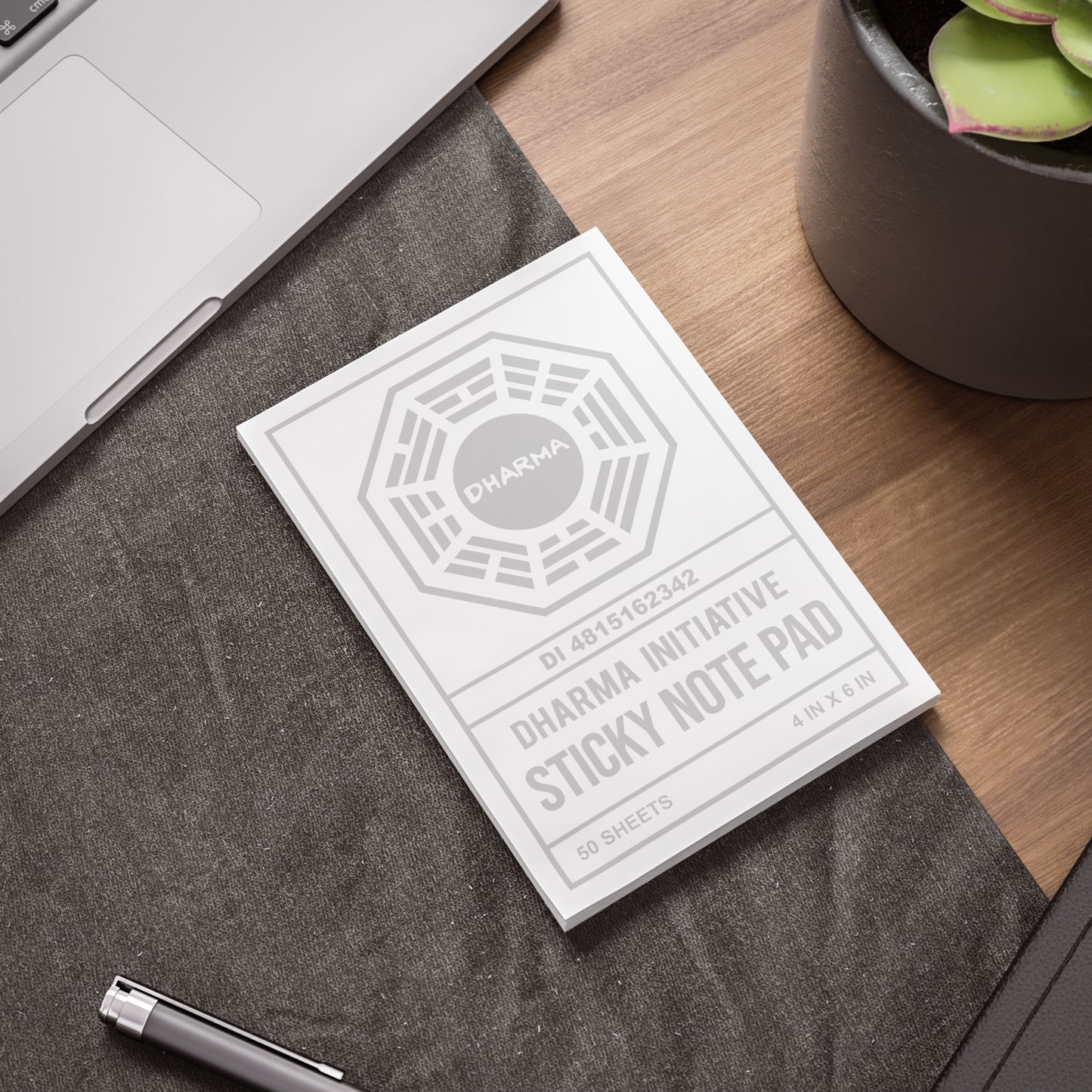 Lost In Time sticky note pad