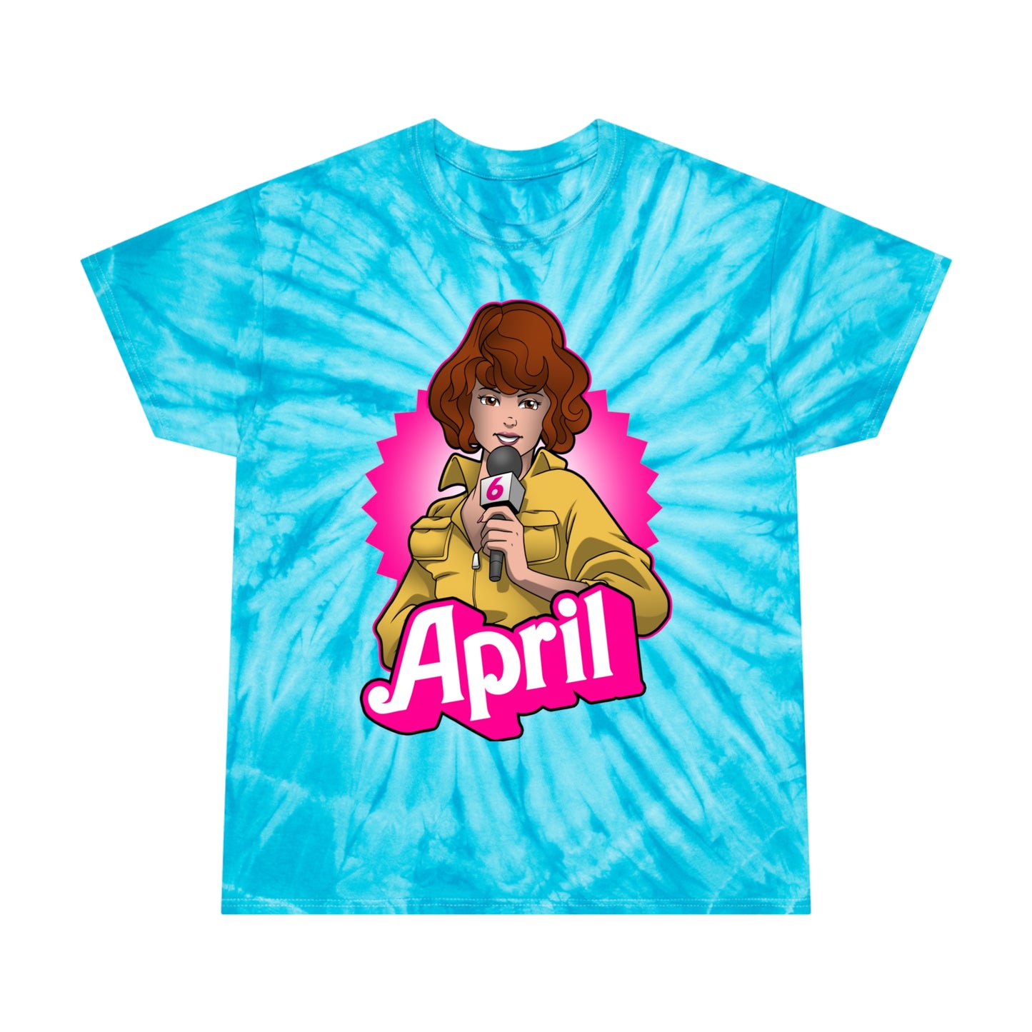 April Doll tie-dye t-shirt