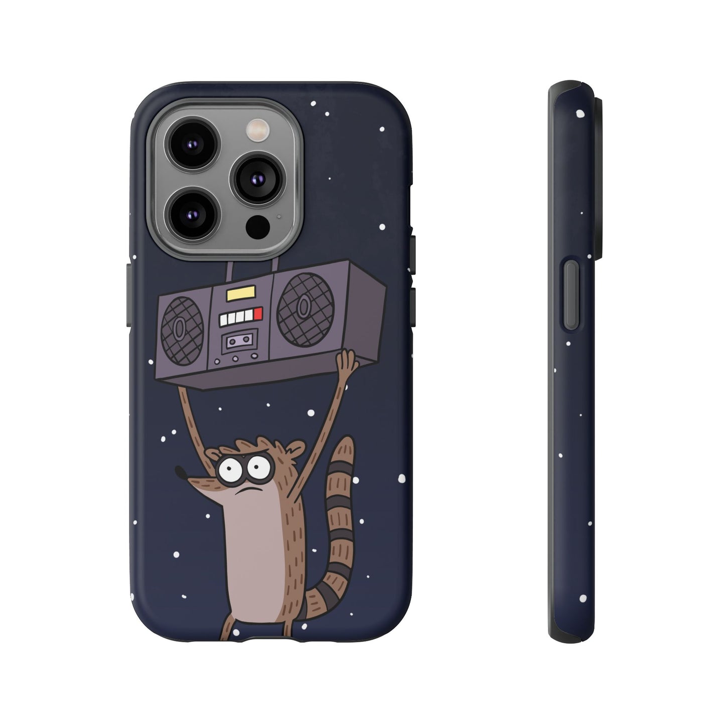 Rigby Boombox iphone case