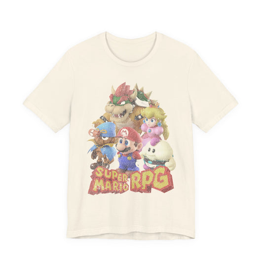 SMRPG Boot Throwback tee