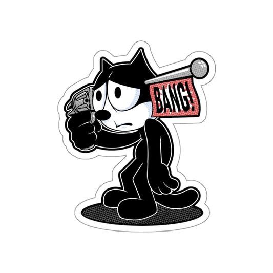 Jokes On Me vinyl sticker