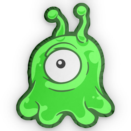 Brain Slug plush throw pillow