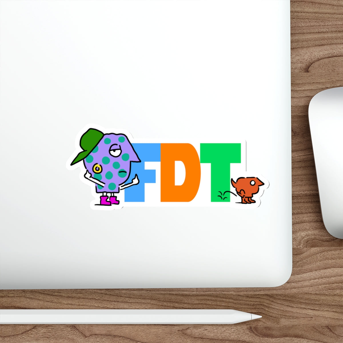 PBS FDT vinyl sticker