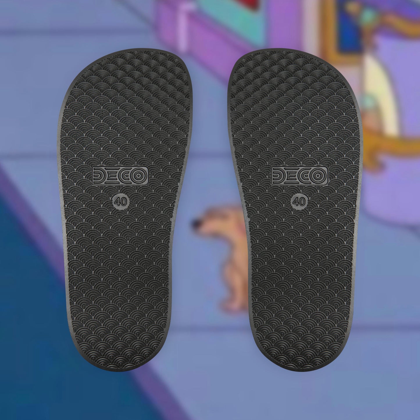 Shifty Dog men's PU slide sandals