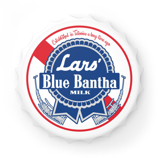 Lars Blue Bantha Milk magnetic bottle opener