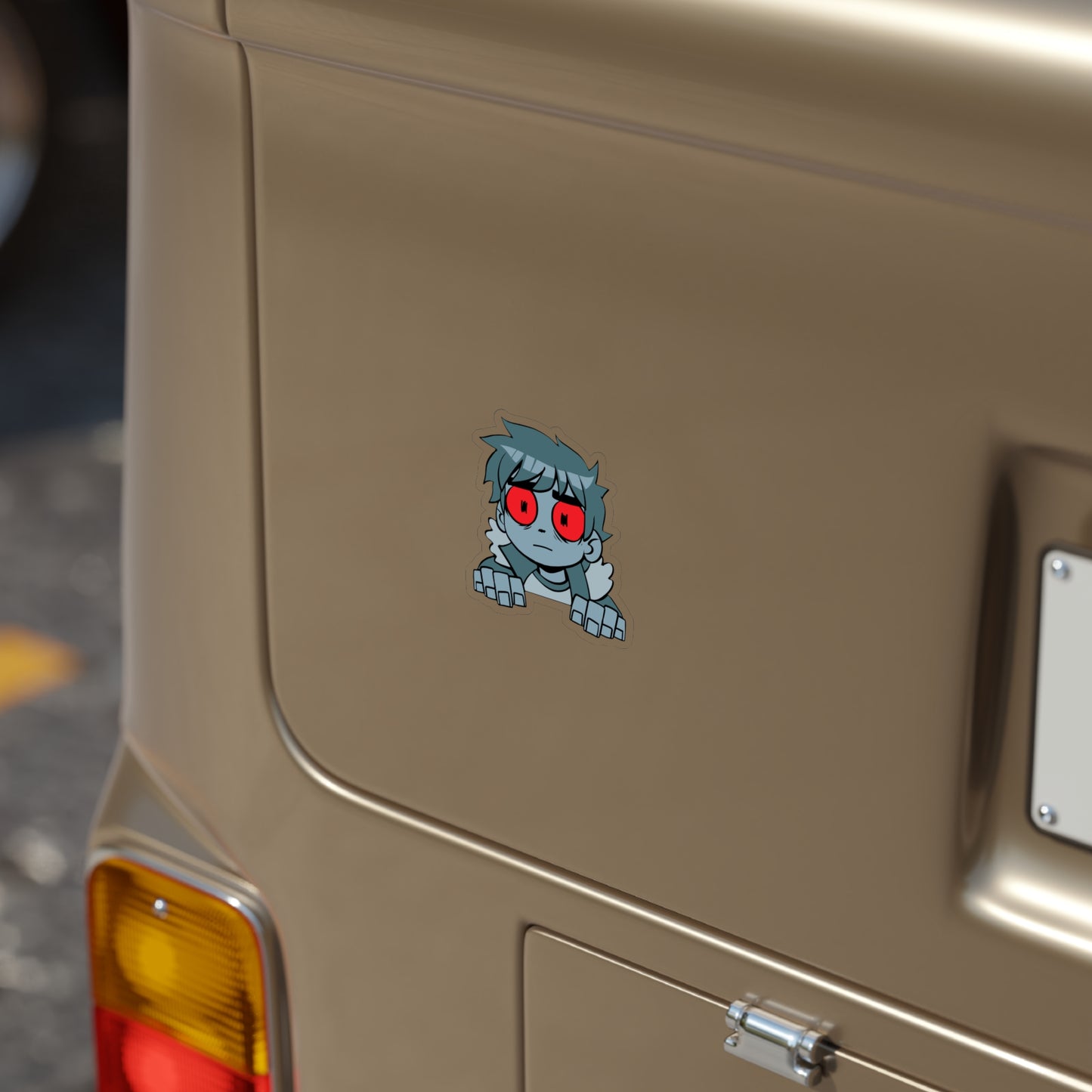 Nega Scott Peeker clear vinyl sticker