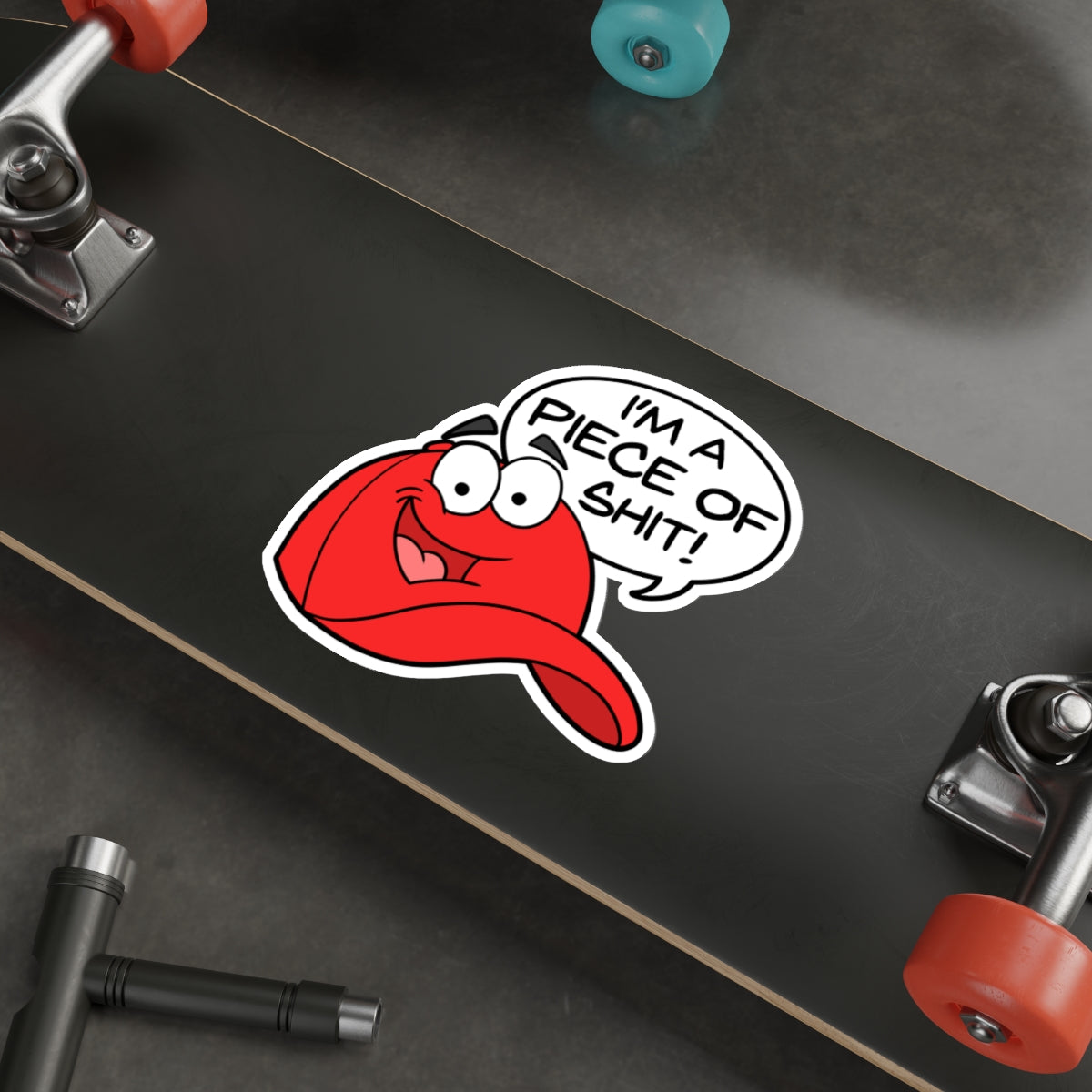 Red Hat Meaning vinyl sticker