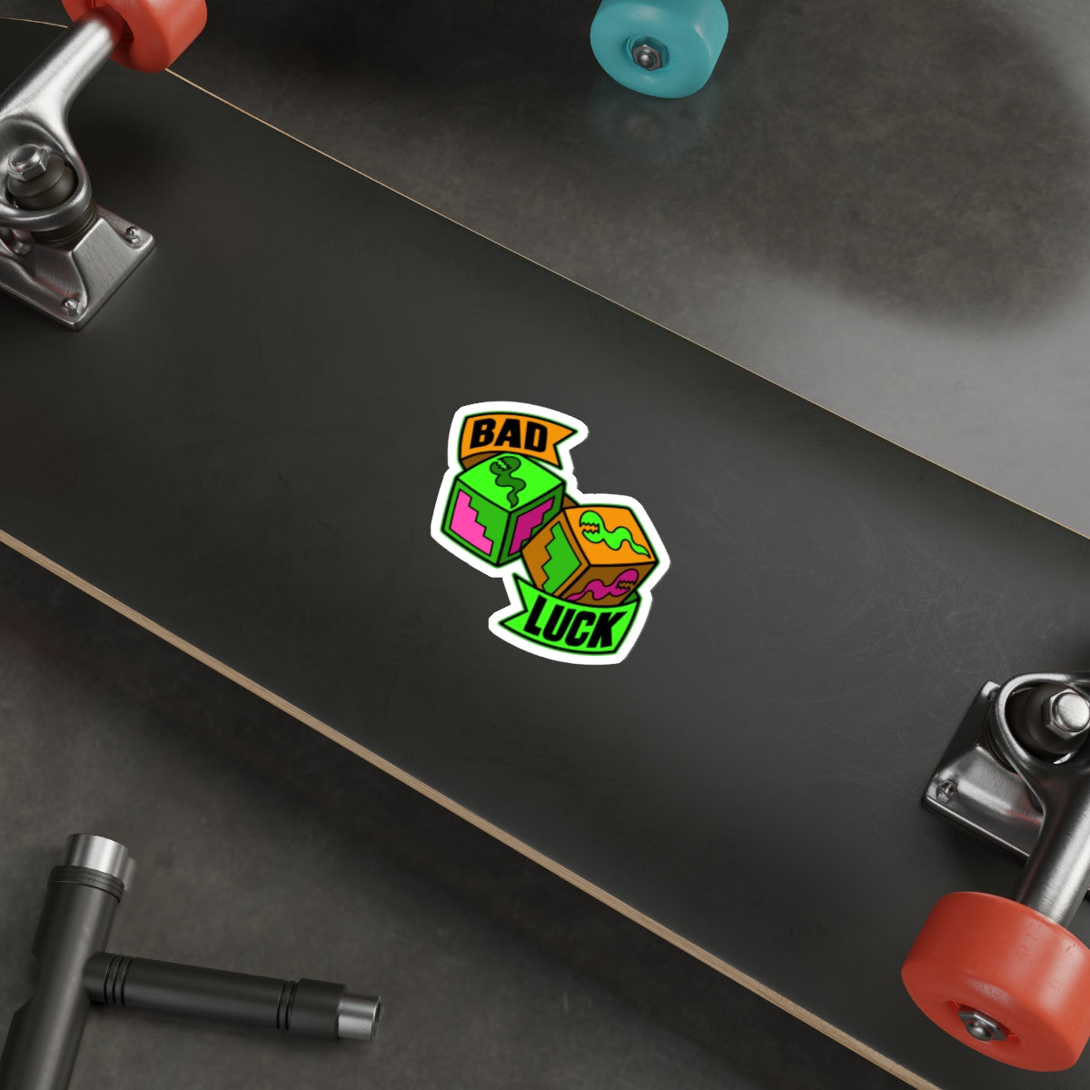 Bad Luck Eels vinyl sticker