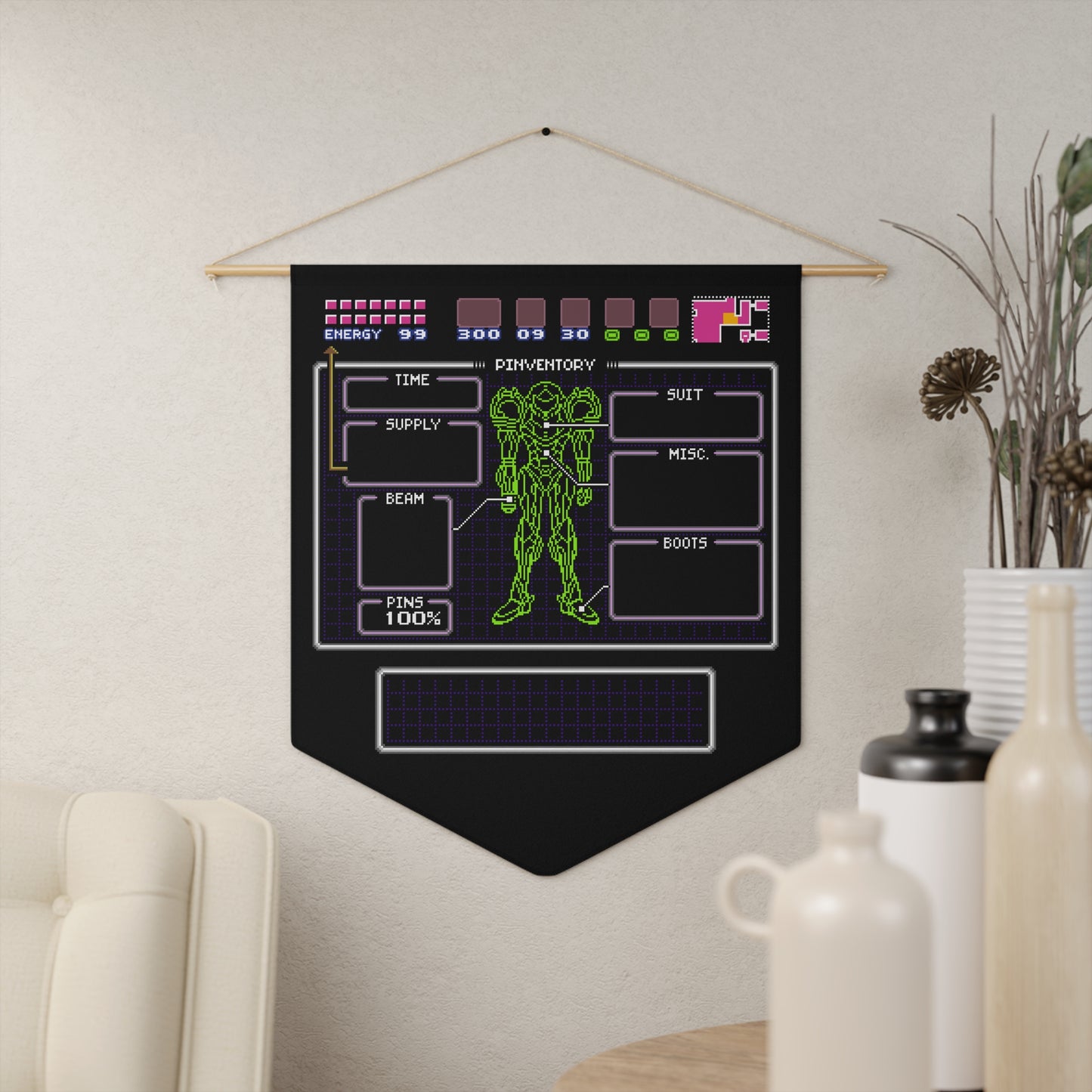 Space Hunter Pinventory Pennant