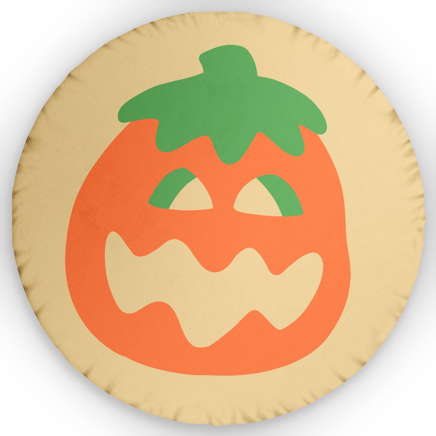 Pumpkin Sugar Cookie plush throw pillow