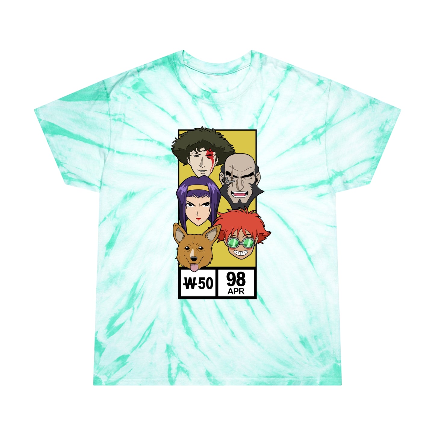 Newstand COwboys tie-dye t-shirt