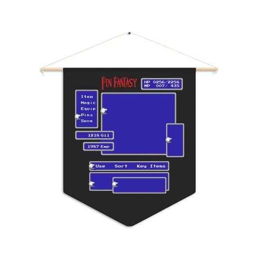 Pin(al) Fantasy Pinventory Pennant