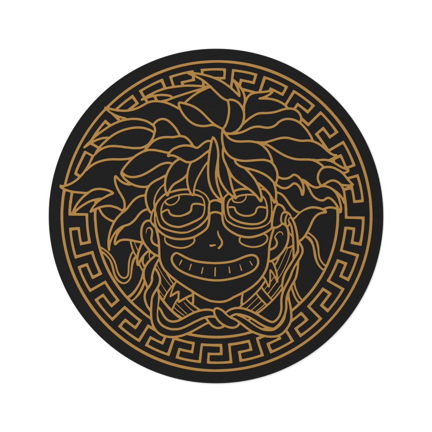 Fashion! Fashion! round rug