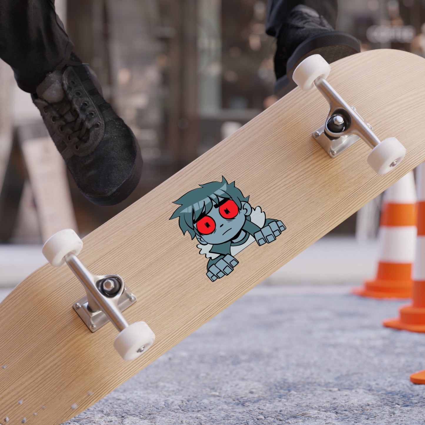 Nega Scott Peeker clear vinyl sticker