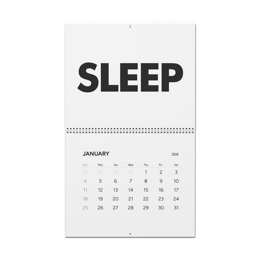 We Sleep They Live 2026 Calendar