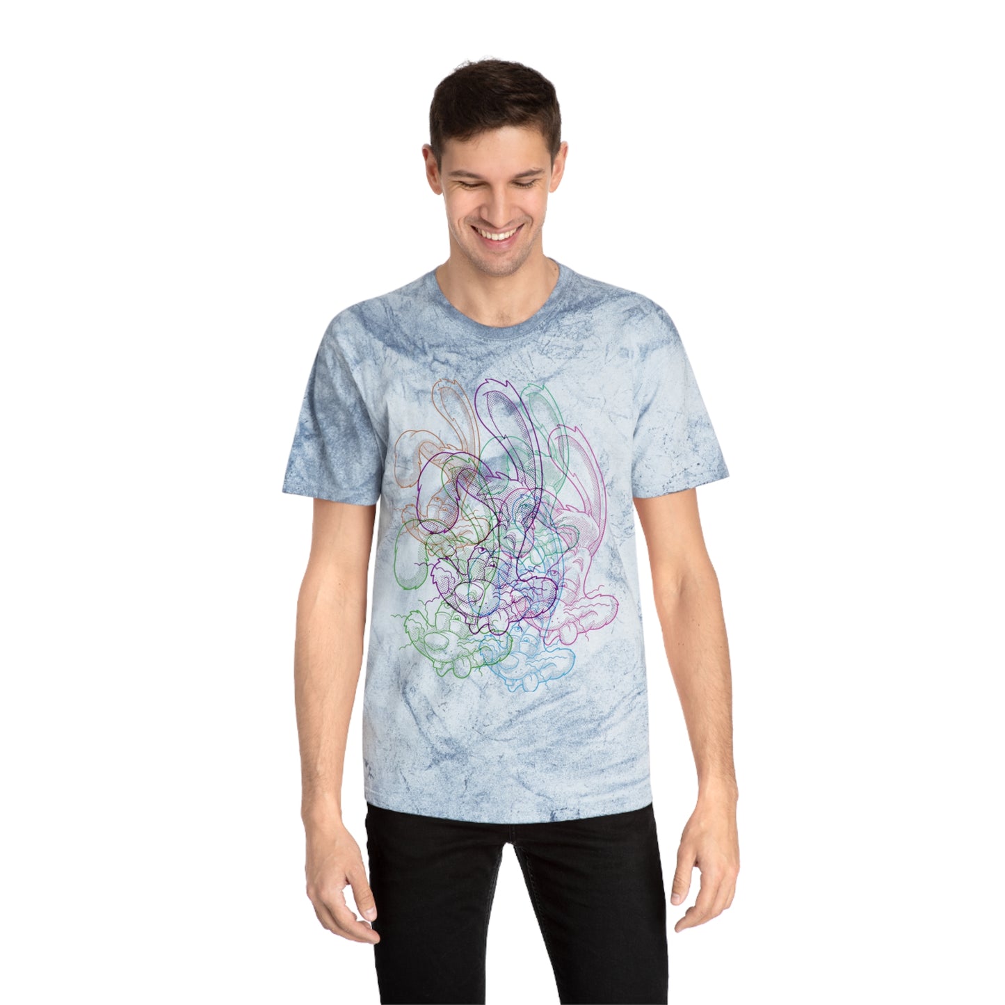 No Pain Roger color blast t-shirt