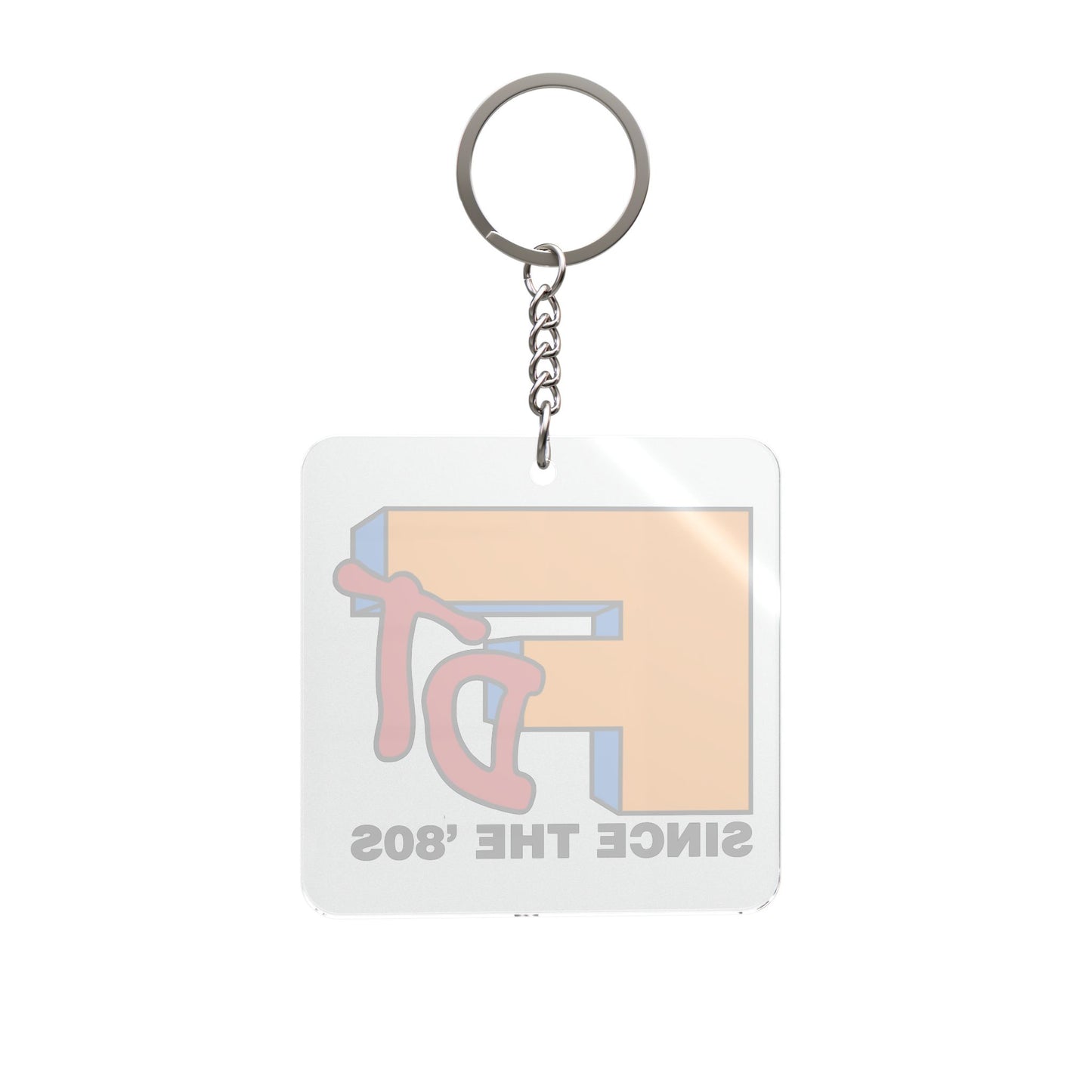 I Want My FDT acrylic keychain