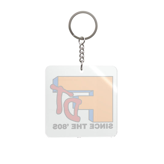 I Want My FDT acrylic keychain