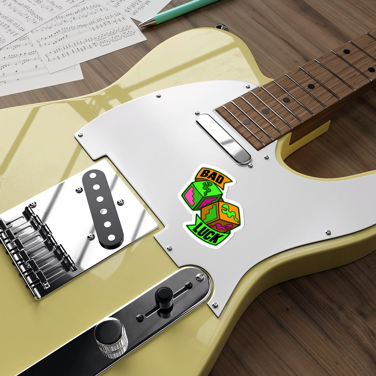 Bad Luck Eels vinyl sticker