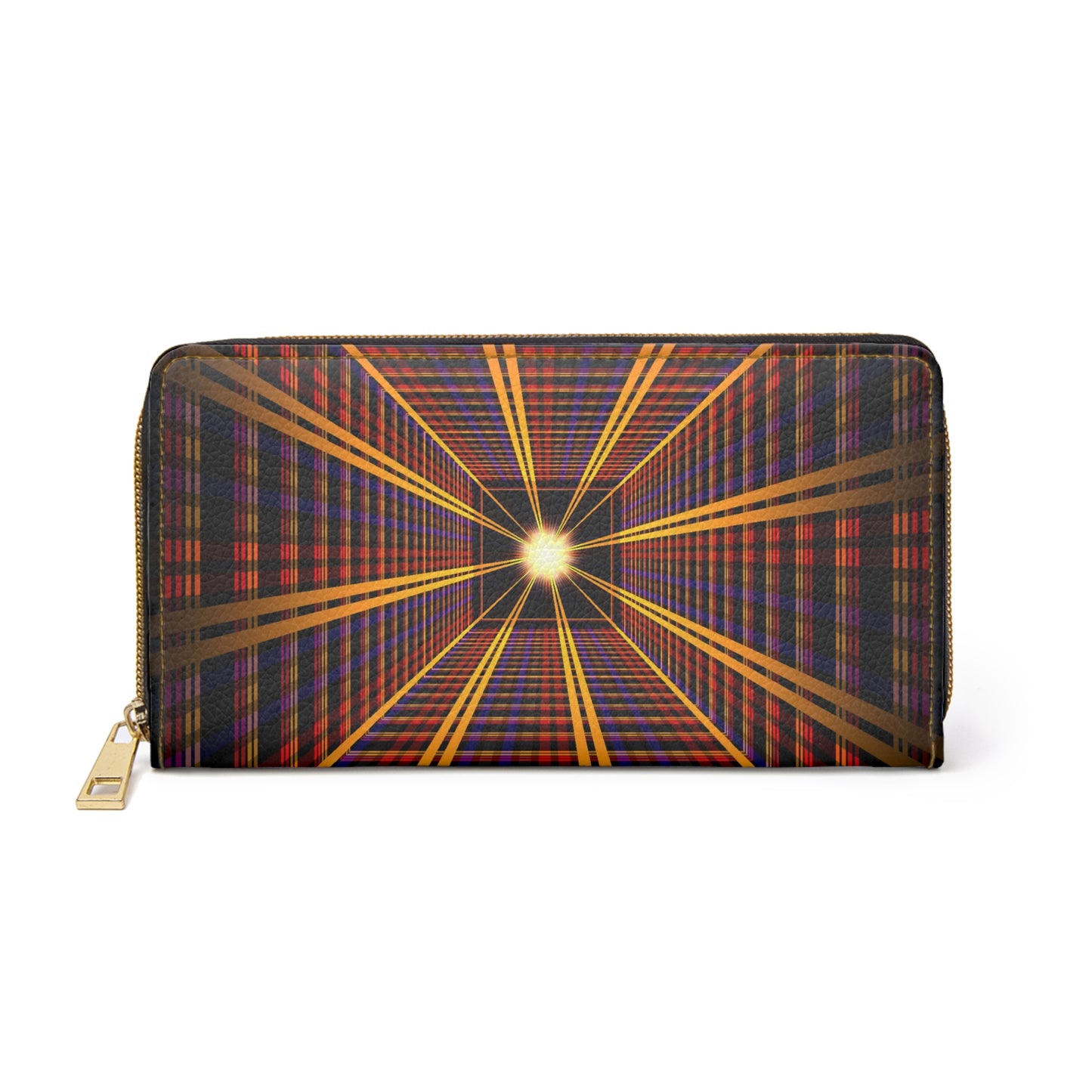 Hyperjet PLAID zipper Wallet