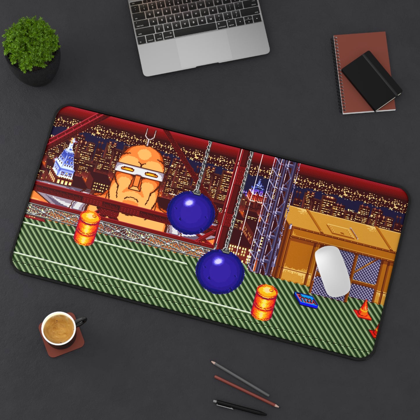 Big Apple 3am 32" X 16" desk mat