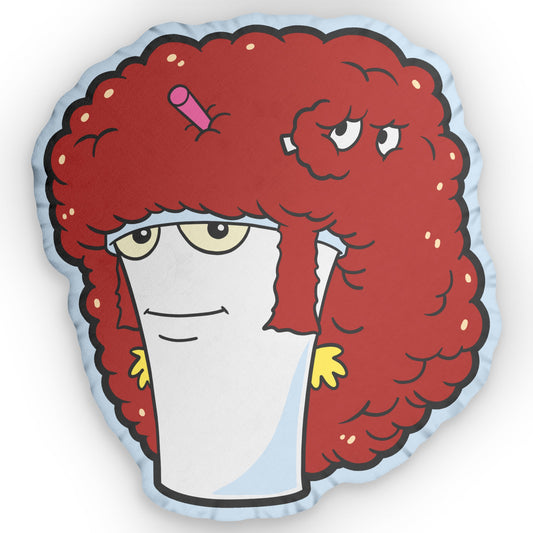 Master Perm plush throw pillow