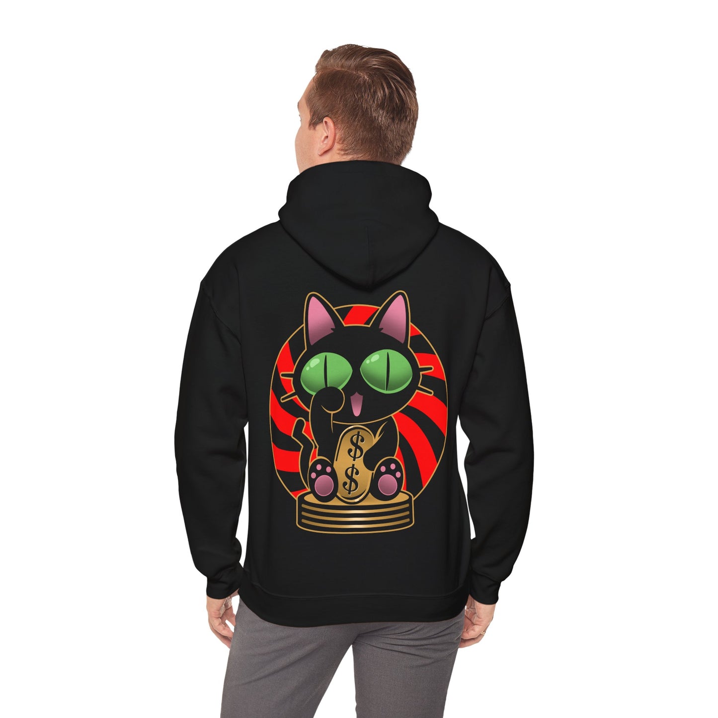 Maneki Kuroneko-Sama pullover hoodie