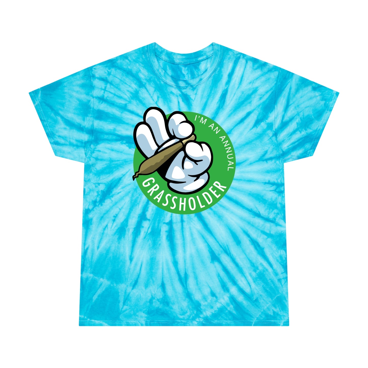 Annual Grassholder tie-dye t-shirt