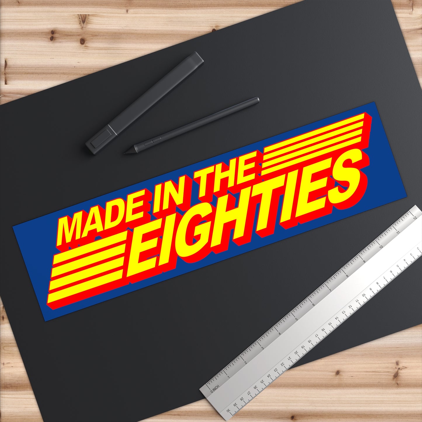 Made in the Eighties NP bumper sticker