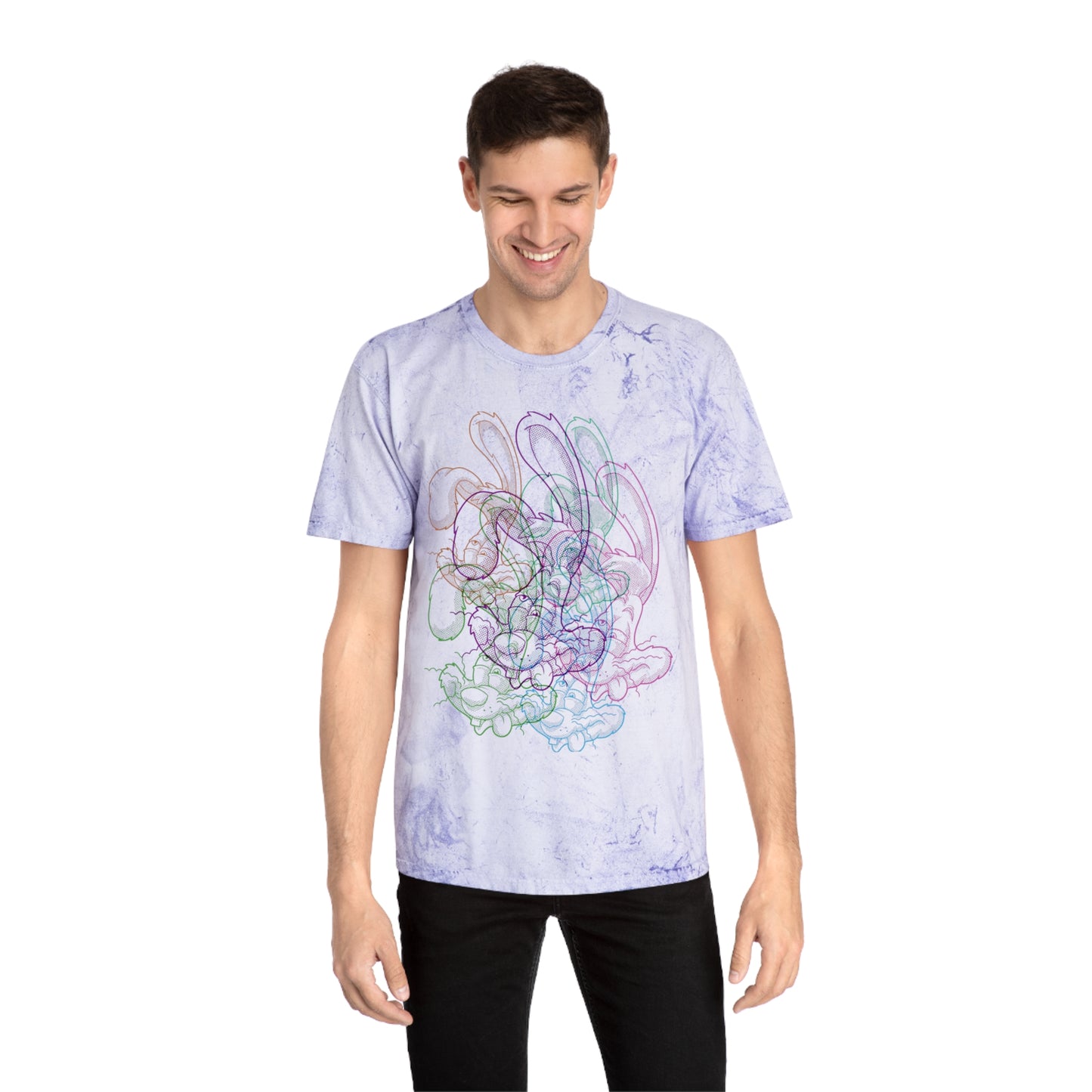No Pain Roger color blast t-shirt