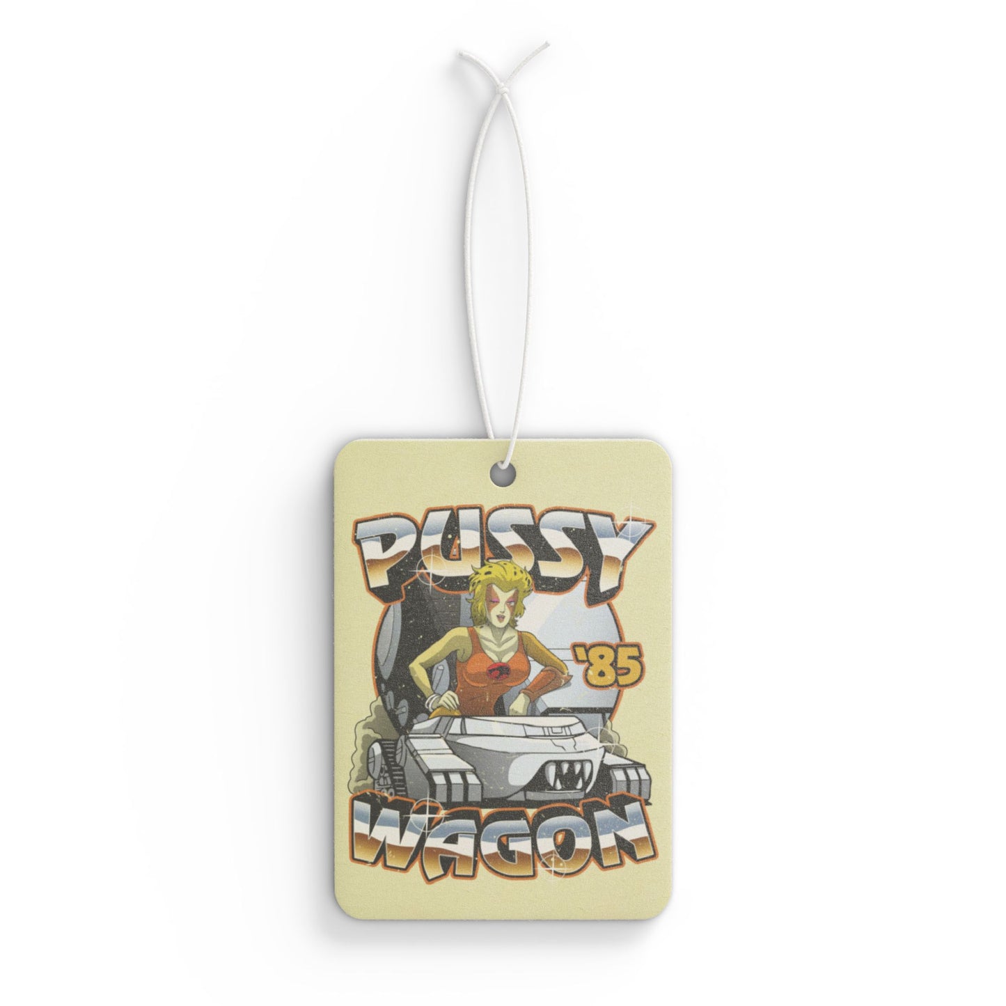 Pussy Wagon air freshener