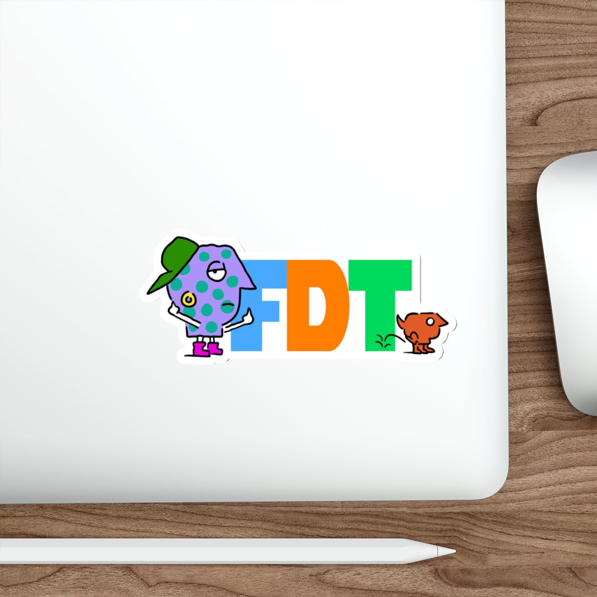 PBS FDT vinyl sticker